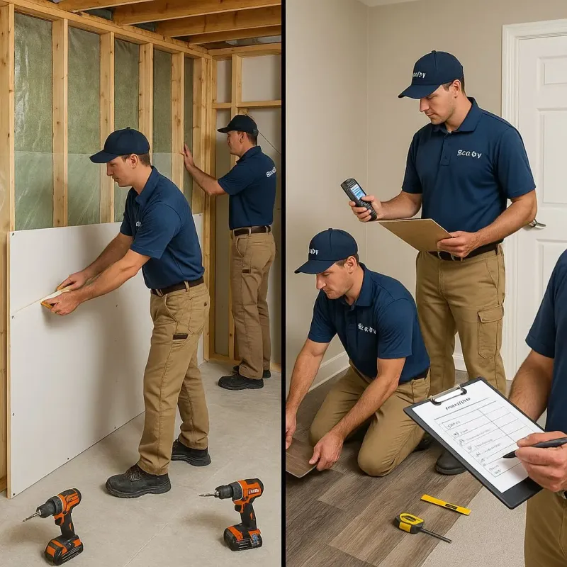 Repairs and Reconstruction process in Manistique, MI